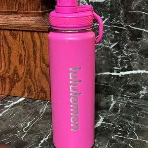 Lululemon Hot Pink Water Bottle